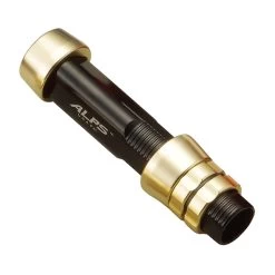 ALPS Triangle Aluminum Reel Seat -go fishing ALPS Triangle Aluminum Reel Seat TRI AH Black Pale Gold