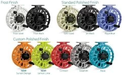 Tibor Signature Series Fly Reels -go fishing Colors