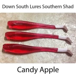Down South Southern Shad Lures -go fishing Down South Lures Southern Shad Candy Apple