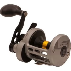 Fin-Nor Lethal Lever Drag Reel -go fishing Fin Nor Lethal Single Speed Lever Drag Reel LTL30