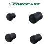 ForeCast Rubber Bulb Style Butt Caps -go fishing ForeCast Rubber Bulb Style Butt Caps