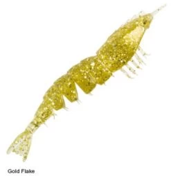 ZMan Unrigged EZ Shrimpz 16 ZMan Unrigged EZ Shrimpz -go fishing GoldFlake