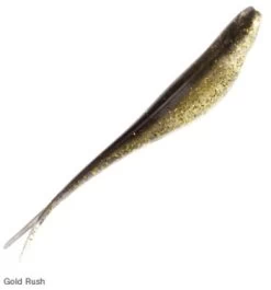 Zman Scented Jerk Shadz 5″ -go fishing GoldRush