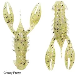 ZMan TRD CrawZ 2.5″ -go fishing GreasyPrawn