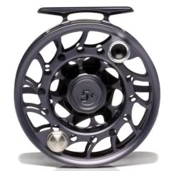 Hatch Iconic Fly Reel -go fishing Iconic5PlusGRY BK