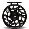 Hatch Iconic Fly Reel -go fishing Iconic7PlusBK SLV