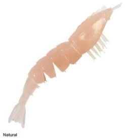 ZMan Unrigged EZ Shrimpz 15 ZMan Unrigged EZ Shrimpz -go fishing Natural
