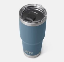 Yeti Rambler 30oz Tumbler W/Magslider Lid -go fishing Navy 13