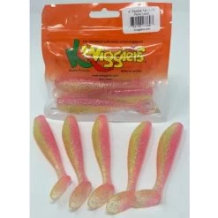 KWigglers 4″ Paddle Tail -go fishing PolloLoco 1