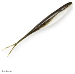Zman Scented Jerk Shadz 5″ -go fishing Redbone