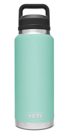 Yeti Rambler 36oz Bottle W/Chug Cap -go fishing Seafoam 3 1