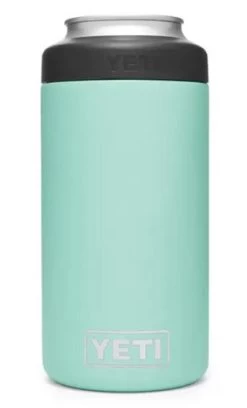 Yeti Rambler 16oz Colster Tall Can Insulator -go fishing Seafoam 3