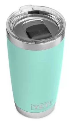Yeti Rambler 20oz Tumbler W/Magslider Lid -go fishing Seafoam 4 1