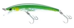 Yo-Zuri Crystal 3D Minnow Floating 5 1/4″ -go fishing SilverGreen 1 1