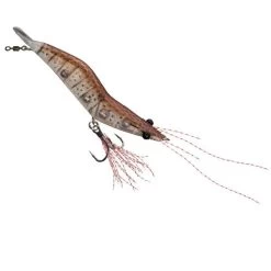 Unfair Lures Rattlin’ Shrimp -go fishing Unfair Lures Pauls Rattlin Shrimp 03 Natural Brown