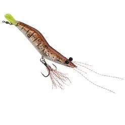 Unfair Lures Rattlin’ Shrimp -go fishing Unfair Lures Pauls Rattlin Shrimp 15 Brown Treuse