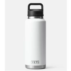 Yeti Rambler 46oz Bottle W/Chug Cap -go fishing White 9